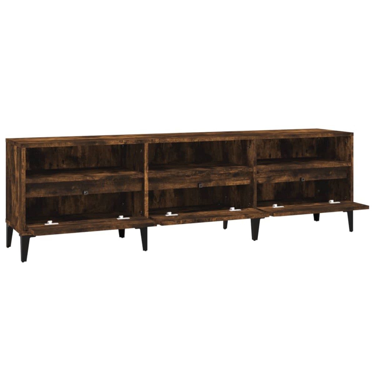 vidaXL Έπιπλο Τηλεόρασης Καπνιστή Δρυς 150x30x44,5 εκ. Επεξ. Ξύλο