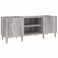 vidaXL Δισκοθήκη Γκρι Sonoma 121 x 38 x 48 εκ. από Επεξεργασμένο Ξύλο