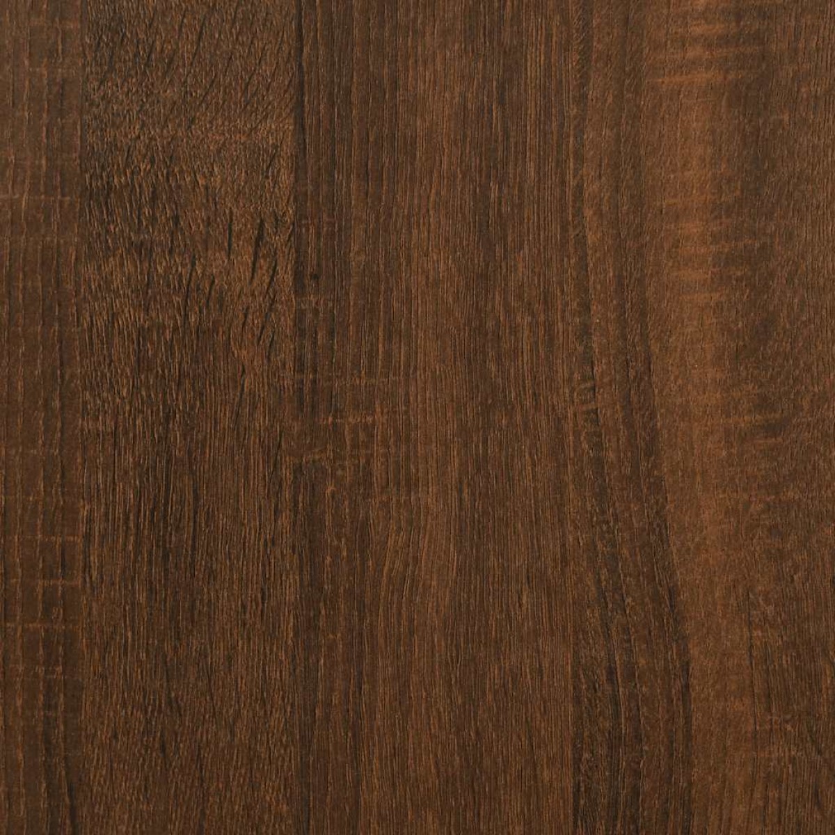 vidaXL Δισκοθήκη Καφέ Δρυς 121 x 38 x 48 εκ. από Επεξεργασμένο Ξύλο
