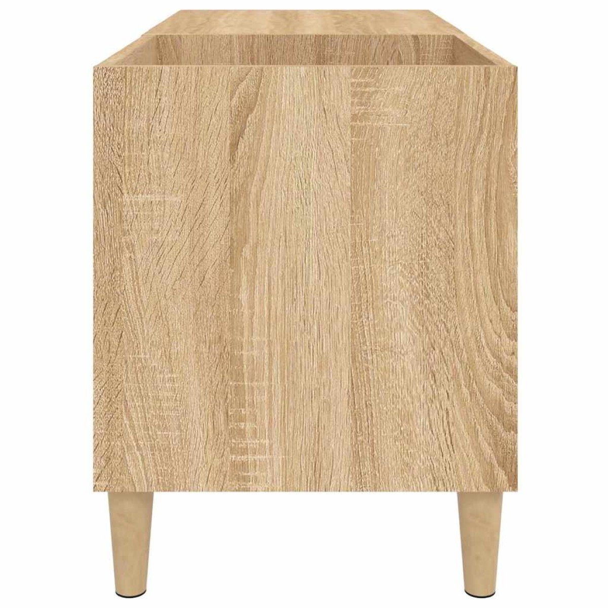 vidaXL Δισκοθήκη Sonoma Δρυς 84,5 x 38 x 48 εκ. από Επεξεργασμένο Ξύλο