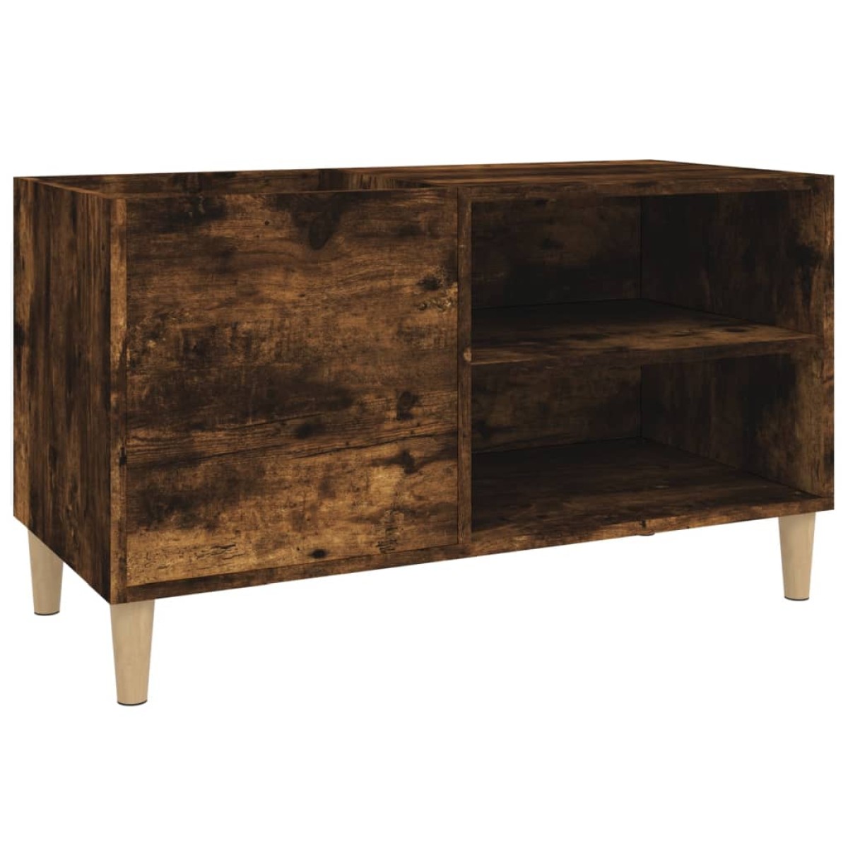 vidaXL Δισκοθήκη Καπνιστή Δρυς 84,5x38x48 εκ. από Επεξεργασμένο Ξύλο