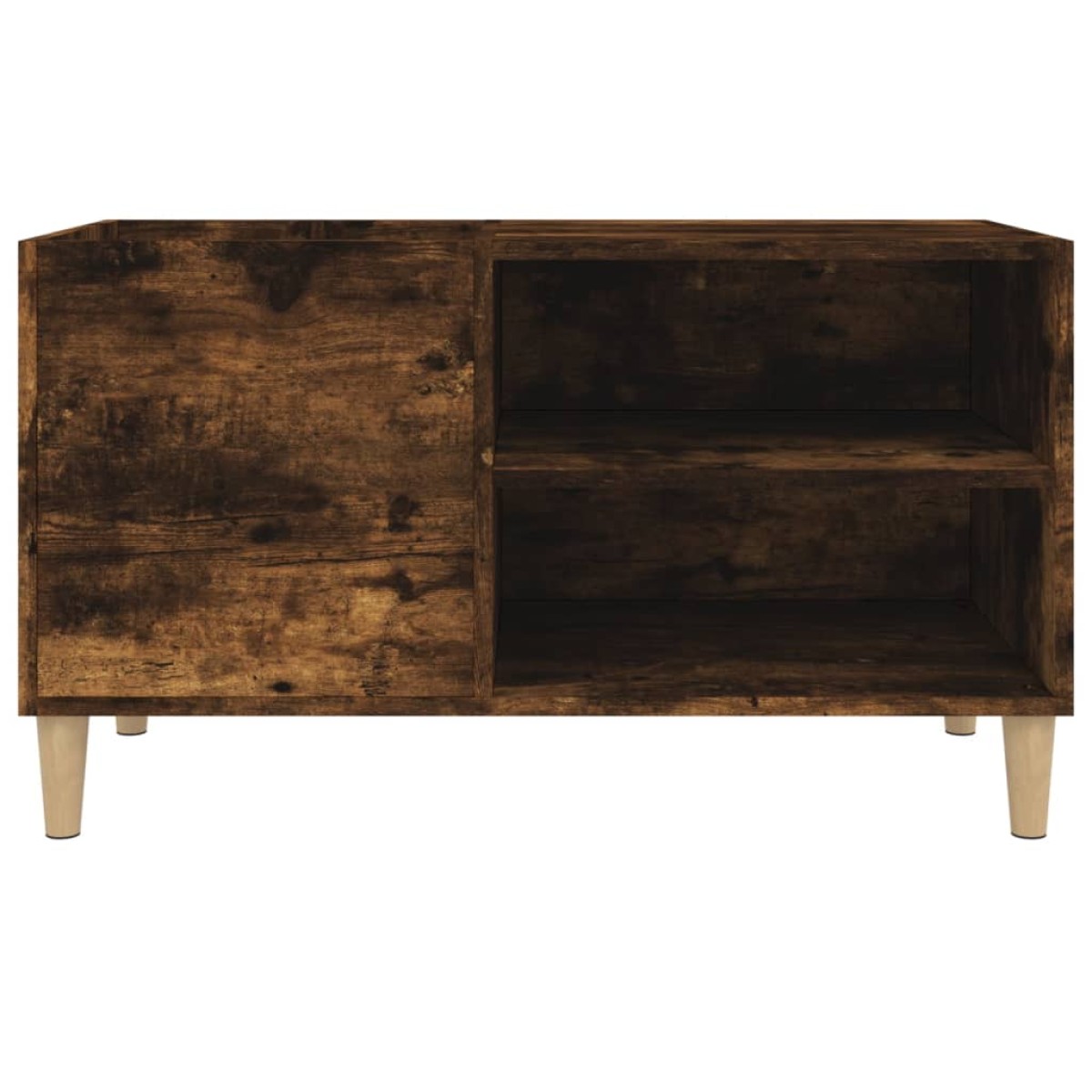 vidaXL Δισκοθήκη Καπνιστή Δρυς 84,5x38x48 εκ. από Επεξεργασμένο Ξύλο