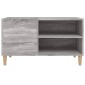 vidaXL Δισκοθήκη Γκρι Sonoma 84,5 x 38 x 48 εκ. από Επεξεργασμένο Ξύλο