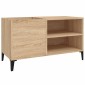 vidaXL Δισκοθήκη Sonoma Δρυς 84,5 x 38 x 48 εκ. από Επεξεργασμένο Ξύλο