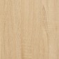 vidaXL Δισκοθήκη Sonoma Δρυς 84,5 x 38 x 48 εκ. από Επεξεργασμένο Ξύλο