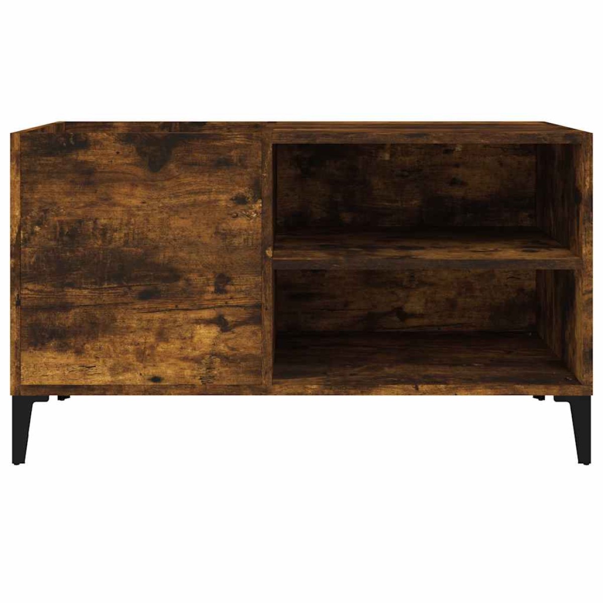 vidaXL Δισκοθήκη Καπνιστή Δρυς 84,5x38x48 εκ. από Επεξεργασμένο Ξύλο