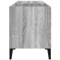 vidaXL Δισκοθήκη Γκρι Sonoma 84,5 x 38 x 48 εκ. από Επεξεργασμένο Ξύλο