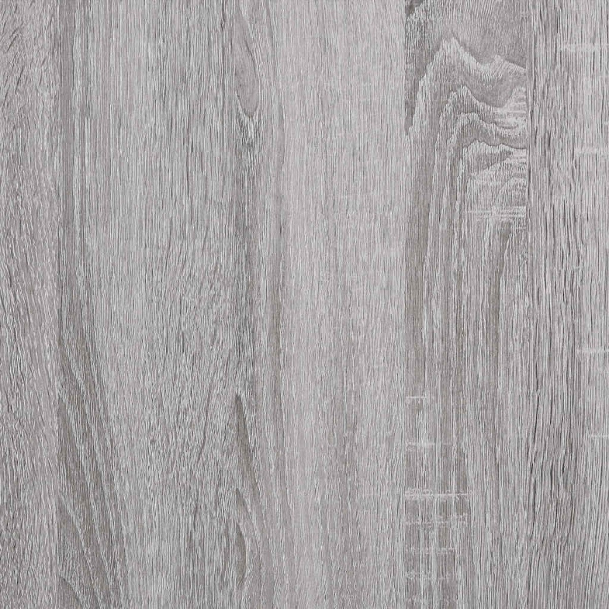 vidaXL Δισκοθήκη Γκρι Sonoma 84,5 x 38 x 48 εκ. από Επεξεργασμένο Ξύλο