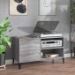 vidaXL Δισκοθήκη Γκρι Sonoma 84,5 x 38 x 48 εκ. από Επεξεργασμένο Ξύλο