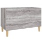 vidaXL Δισκοθήκη Γκρι Sonoma 74,5 x 38 x 48 εκ. από Επεξεργασμένο Ξύλο