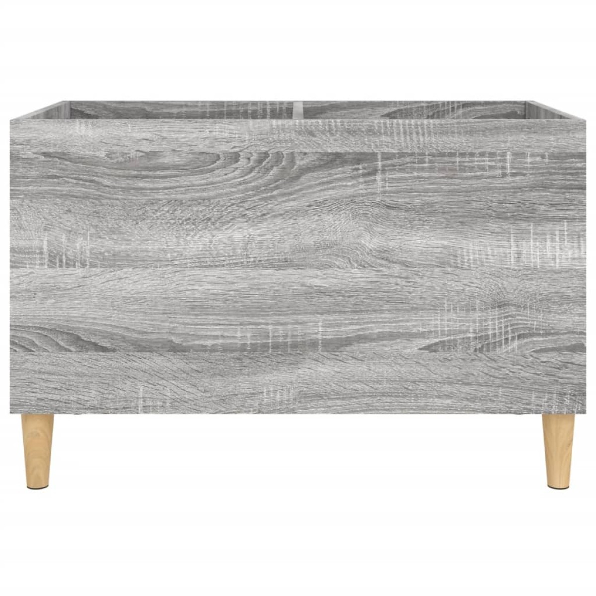 vidaXL Δισκοθήκη Γκρι Sonoma 74,5 x 38 x 48 εκ. από Επεξεργασμένο Ξύλο