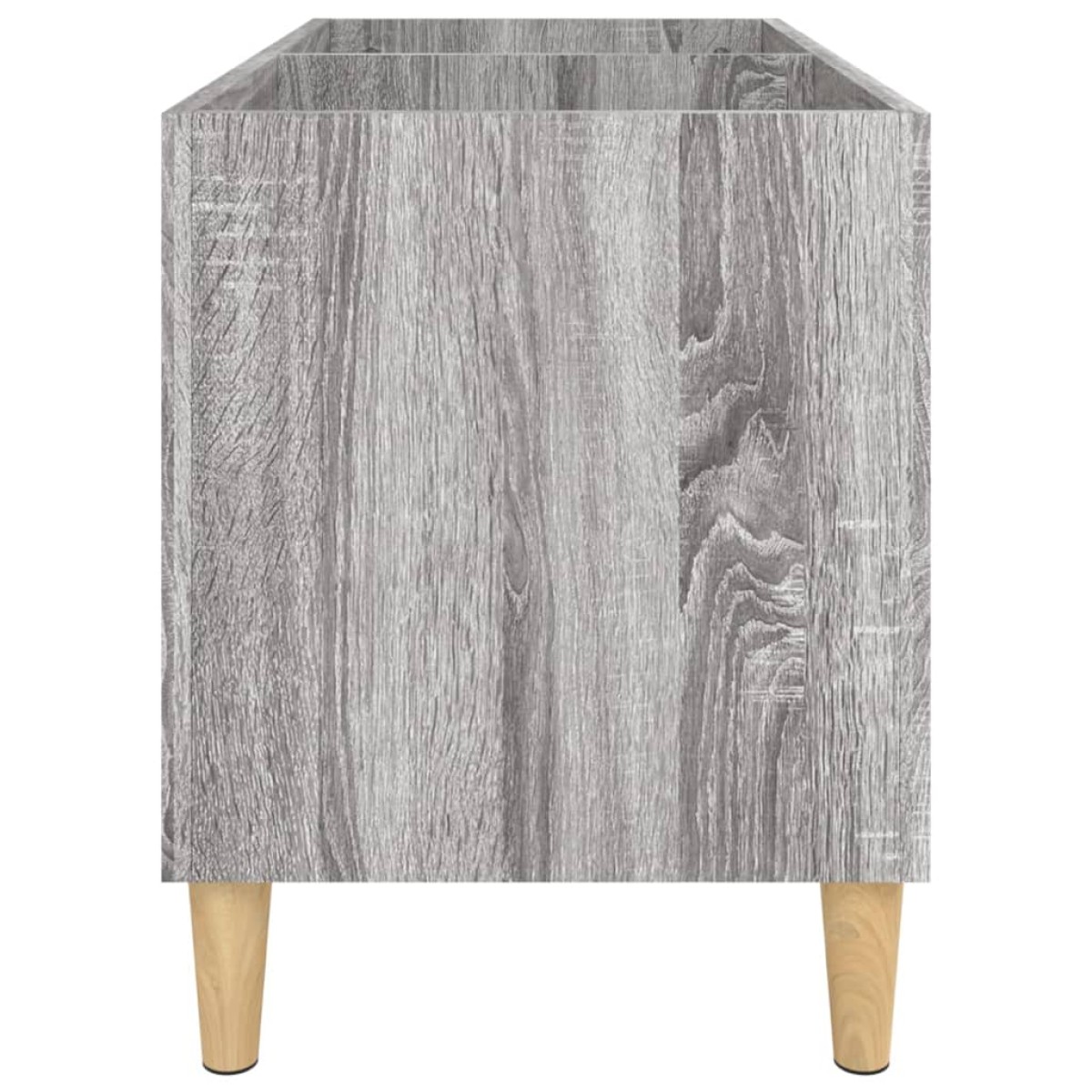 vidaXL Δισκοθήκη Γκρι Sonoma 74,5 x 38 x 48 εκ. από Επεξεργασμένο Ξύλο