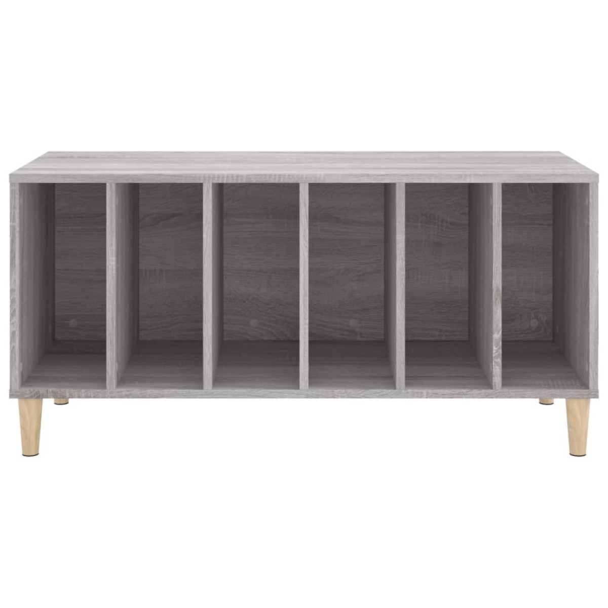 vidaXL Έπιπλο Δίσκων Γκρι Sonoma 100x38x48 εκ. από Επεξεργασμένο Ξύλο