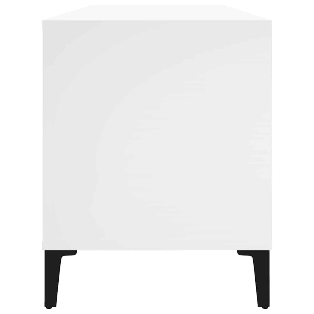 vidaXL Έπιπλο Δίσκων Λευκό 100 x 38 x 48 εκ. από Επεξεργασμένο Ξύλο