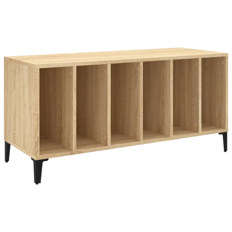 vidaXL Έπιπλο Δίσκων Sonoma Δρυς 100x38x48 εκ. από Επεξεργασμένο Ξύλο