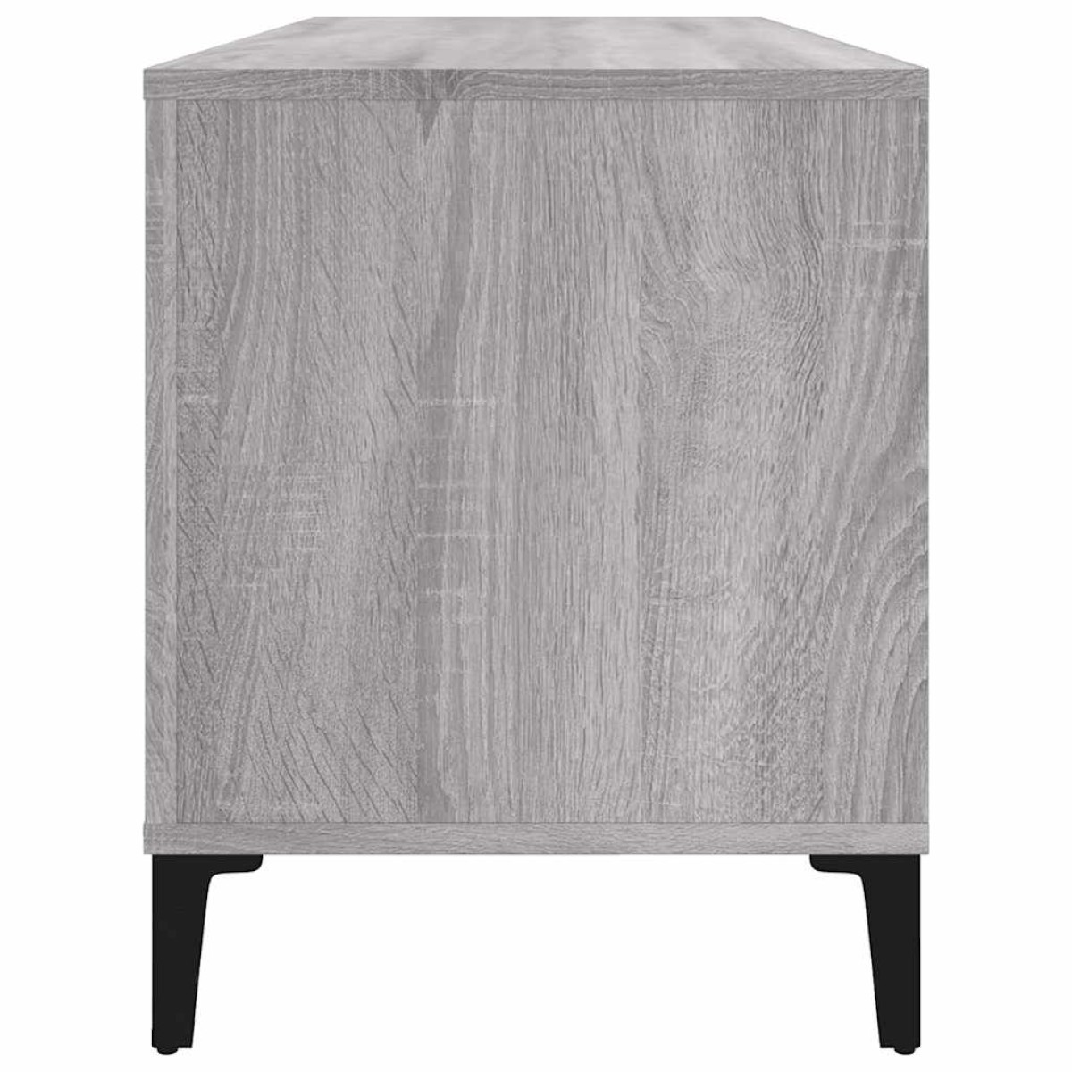 vidaXL Δισκοθήκη Γκρι Sonoma 100 x 38 x 48 εκ. από Επεξεργασμένο Ξύλο