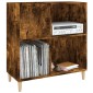 vidaXL Δισκοθήκη Καπνιστή Δρυς 84,5 x 38 x 89 εκ. από Επεξεργ. Ξύλο