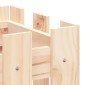 vidaXL Ζαρντινιέρα Υπερυψωμένη Σχ Φράχτη 100 x 30 x 30 εκ. Μασίφ Πεύκο