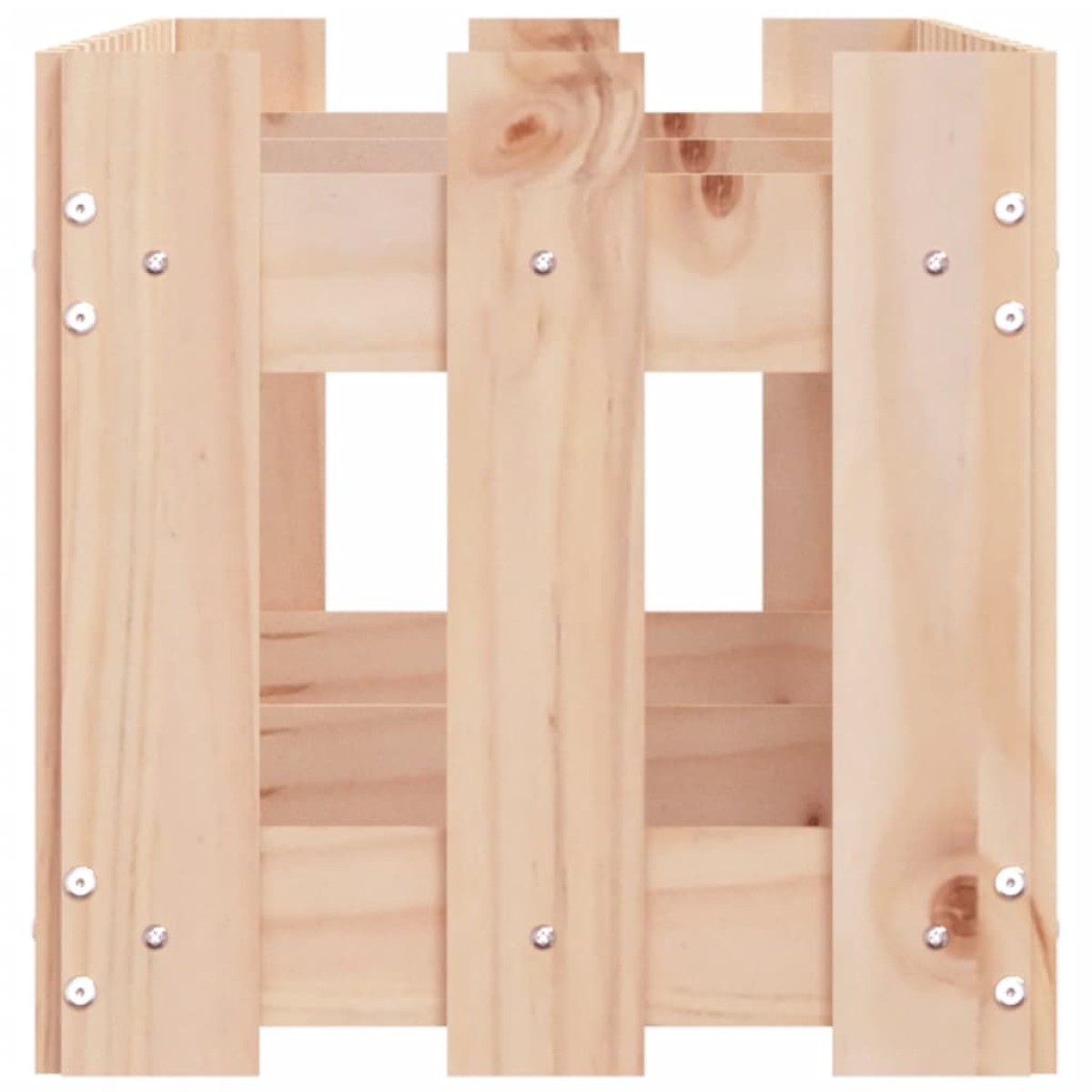vidaXL Ζαρντινιέρα Υπερυψωμένη Σχ Φράχτη 150 x 30 x 30 εκ. Μασίφ Πεύκο