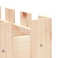 vidaXL Ζαρντινιέρα Υπερυψωμένη Σχ Φράχτη 150 x 30 x 30 εκ. Μασίφ Πεύκο