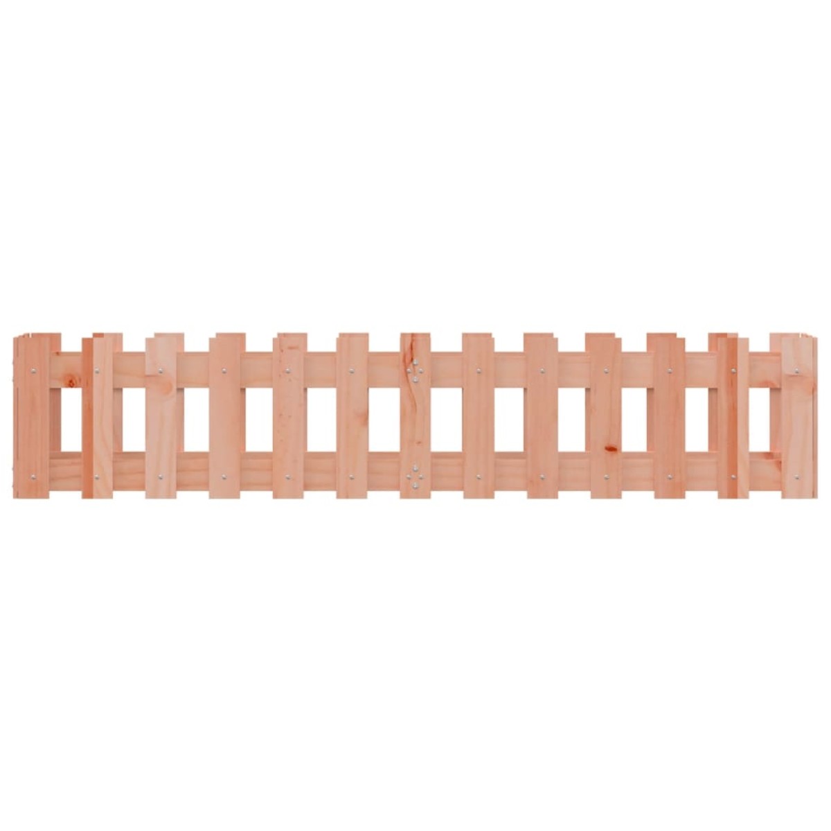 vidaXL Ζαρντινιέρα Υπερυψωμένη Φράχτης 150x30x30 εκ Μασίφ Ψευδοτσούγκα