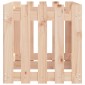 vidaXL Ζαρντινιέρα Υπερυψωμένη Σχ Φράχτη 150 x 50 x 50 εκ. Μασίφ Πεύκο