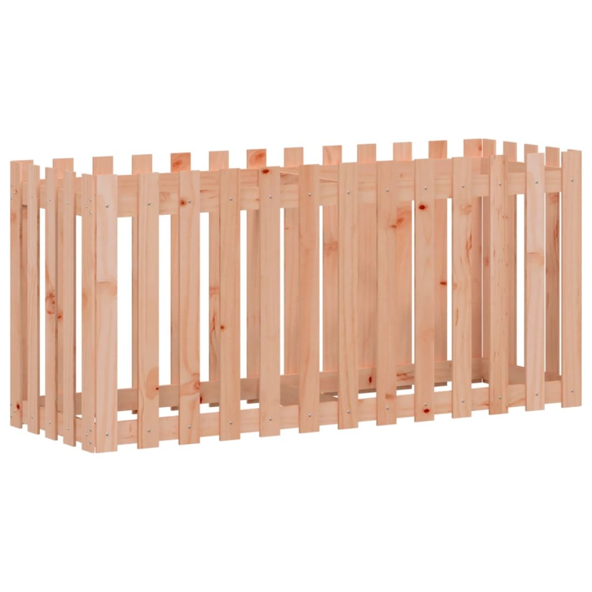 vidaXL Ζαρντινιέρα Υπερυψωμένη Φράχτης 150x50x70 εκ Μασίφ Ψευδοτσούγκα