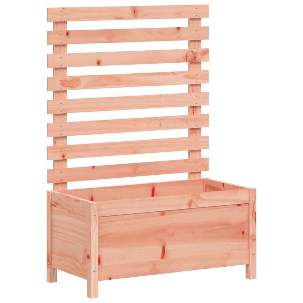 vidaXL Ζαρντινιέρα με Ράφι 79x39,5x114 εκ. Μασίφ Ξύλο Ψευδοτσούγκας