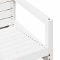 vidaXL Σαλόνι Κήπου Σετ 3 Τεμαχίων Λευκό από Μασίφ Ξύλο Πεύκου