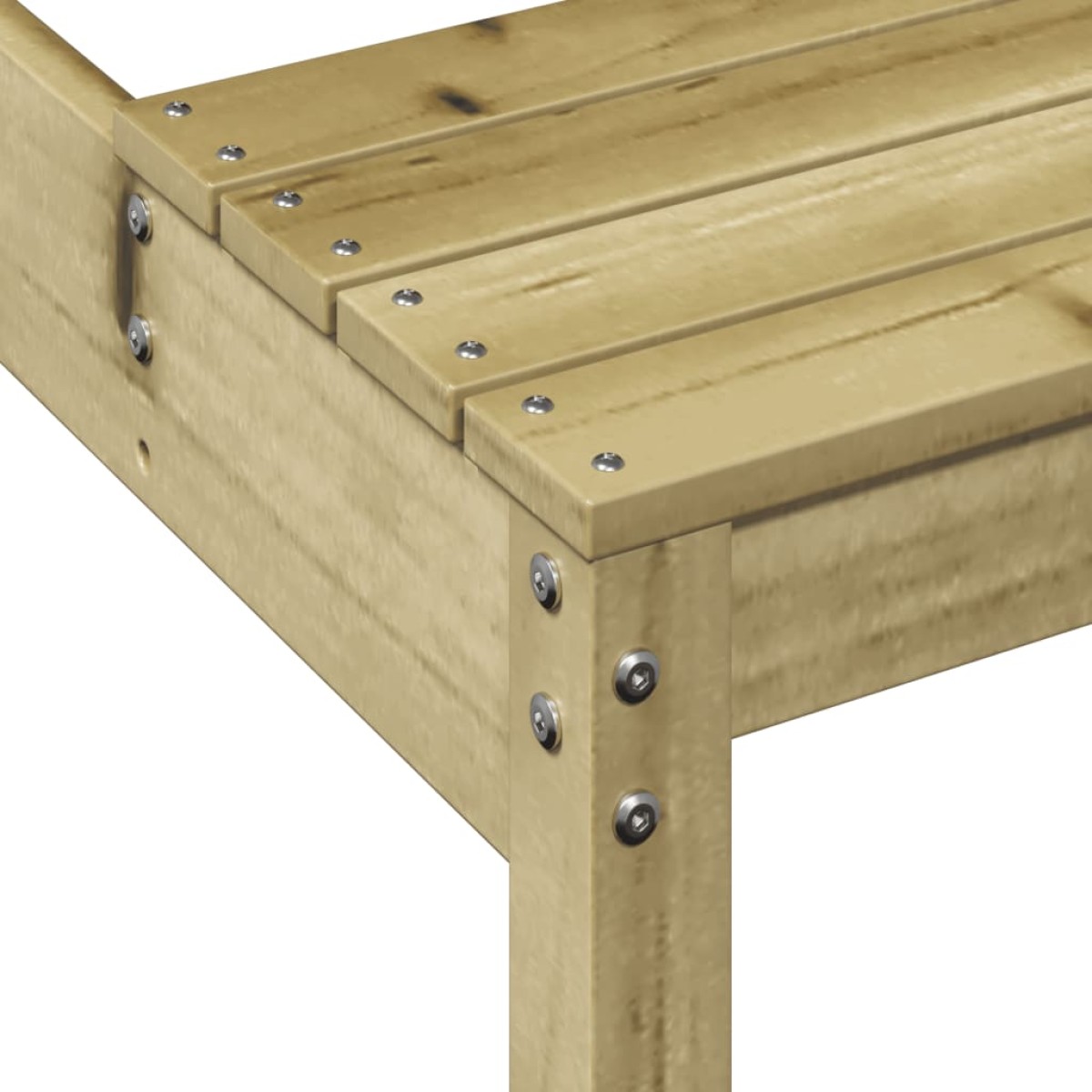 vidaXL Τραπέζι Πικνίκ 110 x 134 x 75 εκ. από Εμποτισμένο Ξύλο Πεύκου