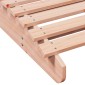 vidaXL Ξαπλώστρα 205x60x31,5 εκ. από Μασίφ Ξύλο Ψευδοτσούγκας