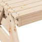 vidaXL Τραπέζι Πικνίκ για Παιδιά 88x97x52 εκ. από Μασίφ Ξύλο Πεύκου