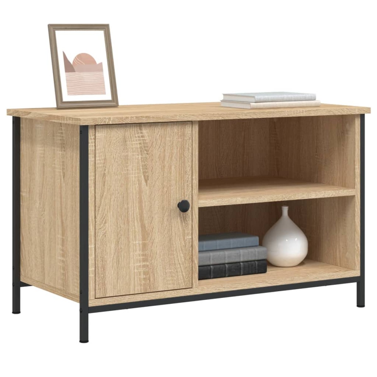 vidaXL Έπιπλο Τηλεόρασης Sonoma Δρυς 80x40x50 εκ. Επεξεργασμένο Ξύλο