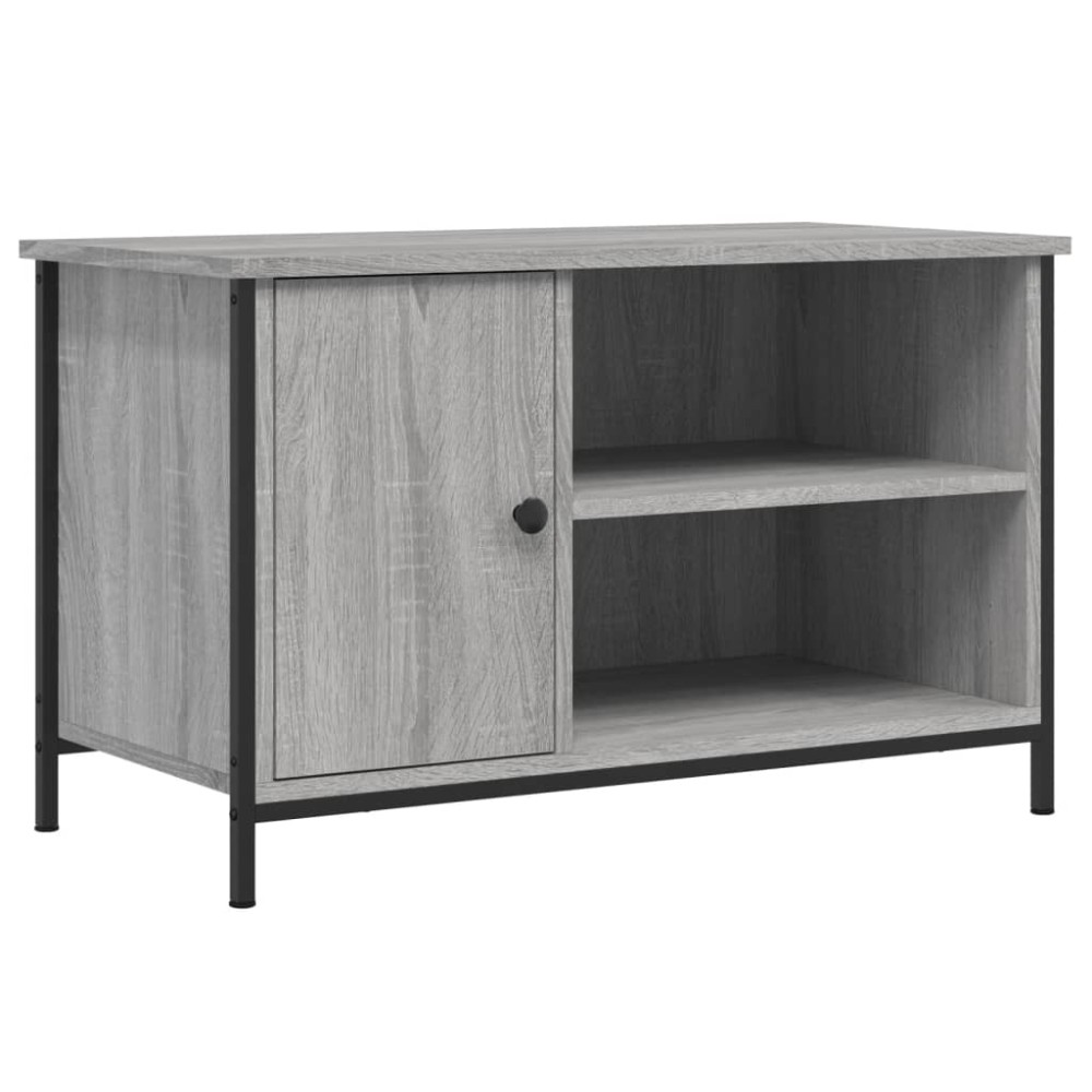 vidaXL Έπιπλο Τηλεόρασης Γκρι Sonoma 80x40x50 εκ. από Επεξεργ. Ξύλο