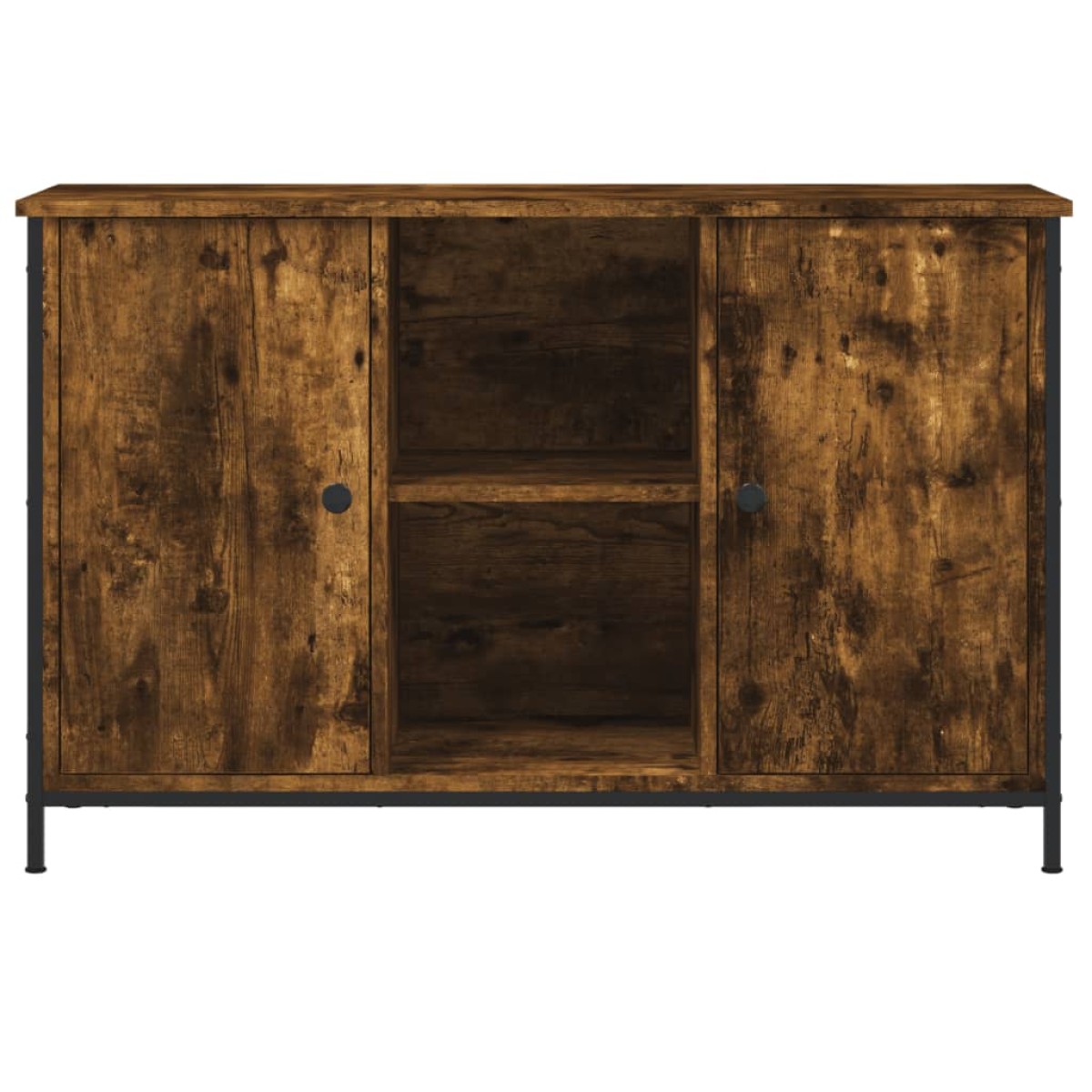 vidaXL Έπιπλο Τηλεόρασης Καπνιστή Δρυς 100x35x65 εκ. Επεξ. Ξύλο