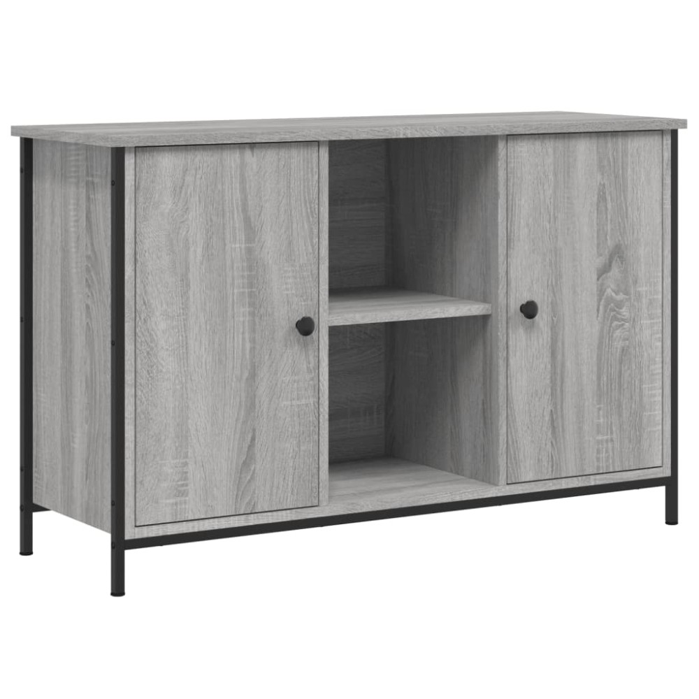 vidaXL Έπιπλο Τηλεόρασης Γκρι Sonoma 100x35x65 εκ. από Επεξεργ. Ξύλο