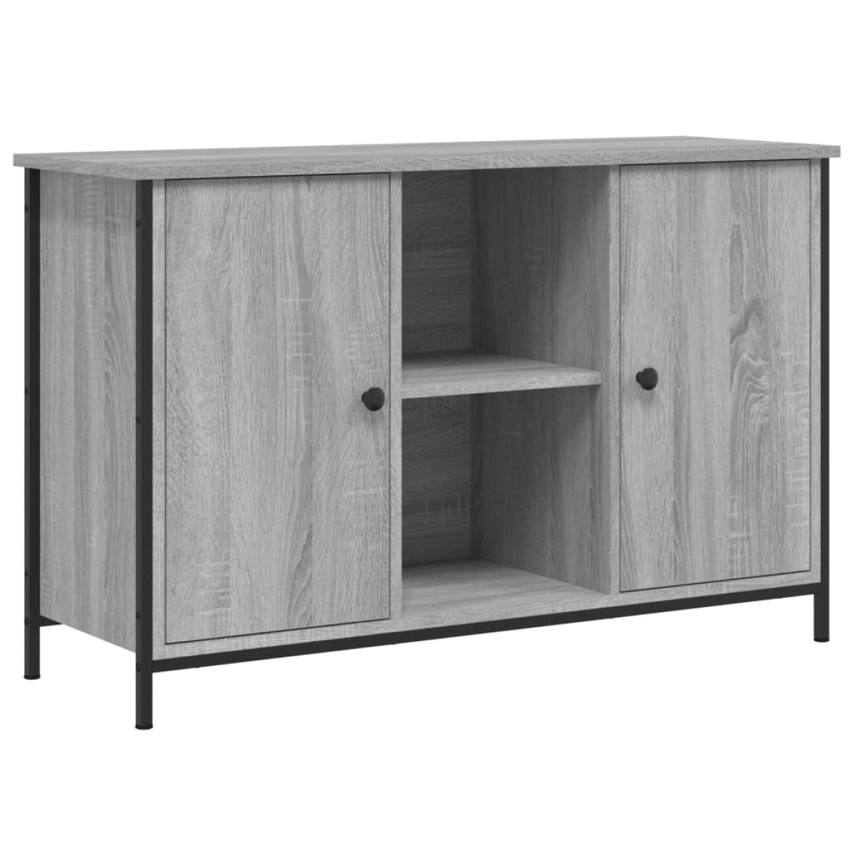 vidaXL Έπιπλο Τηλεόρασης Γκρι Sonoma 100x35x65 εκ. από Επεξεργ. Ξύλο