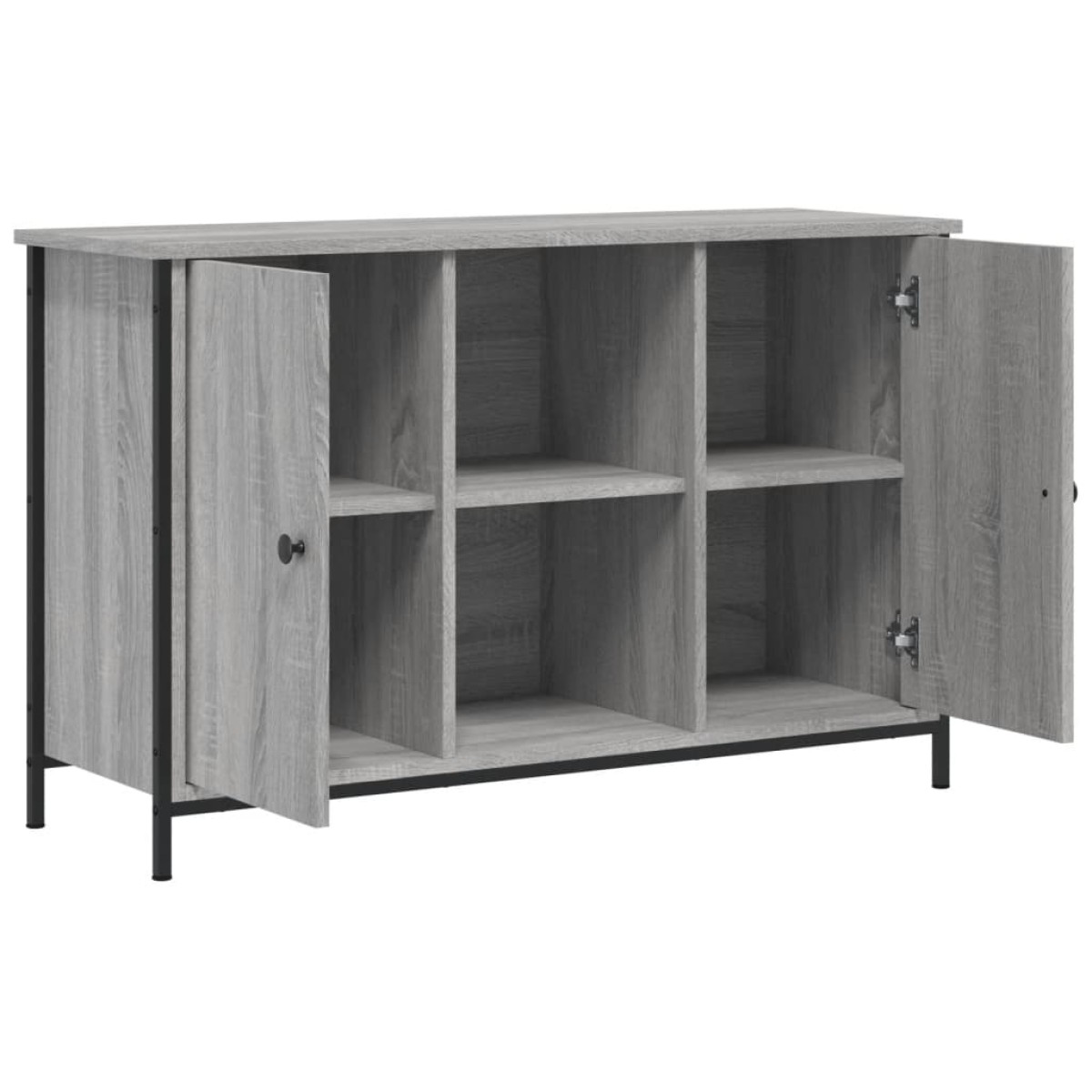vidaXL Έπιπλο Τηλεόρασης Γκρι Sonoma 100x35x65 εκ. από Επεξεργ. Ξύλο