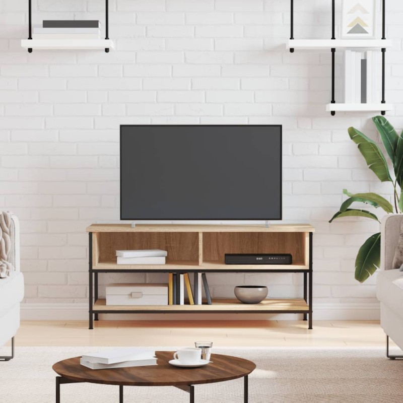 vidaXL Έπιπλο Τηλεόρασης Sonoma Δρυς 100x35x45 εκ. από Τεχνητό Ξύλο