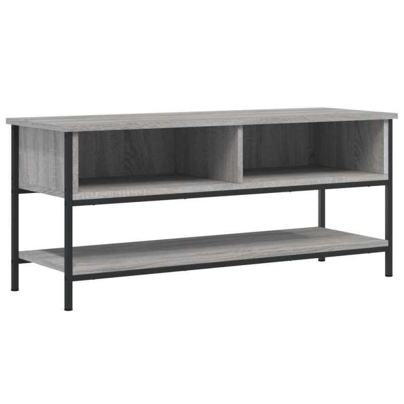 vidaXL Έπιπλο Τηλεόρασης Γκρι Sonoma 100x35x45 εκ. από Επεξεργ. Ξύλο