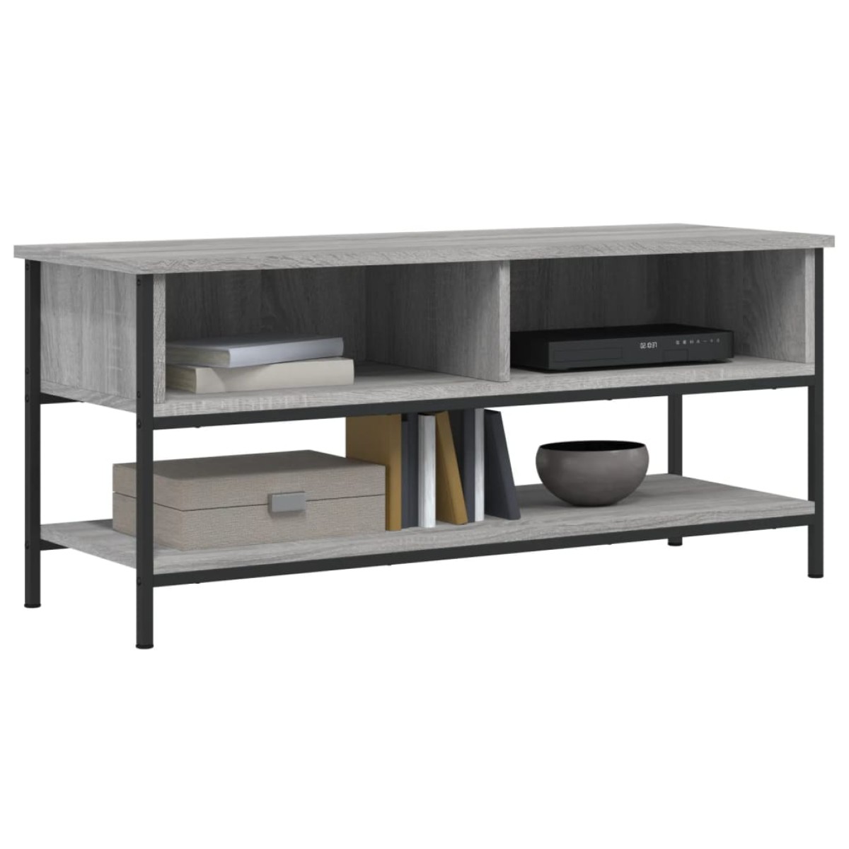 vidaXL Έπιπλο Τηλεόρασης Γκρι Sonoma 100x35x45 εκ. από Επεξεργ. Ξύλο