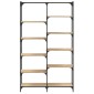 vidaXL Βιβλιοθήκη Sonoma Δρυς 100x32x170 εκ. Επεξεργ. Ξύλο / Σίδηρος