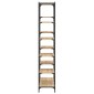 vidaXL Βιβλιοθήκη Sonoma Δρυς 100x32x170 εκ. Επεξεργ. Ξύλο / Σίδηρος