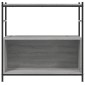 vidaXL Βιβλιοθήκη Γκρι Sonoma 80x30x78,5 εκ. από Επεξεργασμένο Ξύλο