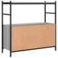 vidaXL Βιβλιοθήκη Γκρι Sonoma 80x30x78,5 εκ. από Επεξεργασμένο Ξύλο