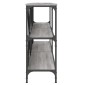 vidaXL Τραπέζι Κονσόλα Γκρι Sonoma 200x30x75 εκ. Επεξ. Ξύλο + Σίδηρος