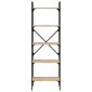 vidaXL Βιβλιοθήκη 5 Επιπέδων Sonoma Δρυς 56x31,5x174 εκ. Επεξ. Ξύλο