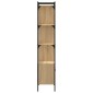 vidaXL Βιβλιοθήκη με Πόρτα Sonoma Δρυς 44,5x30x154,5 εκ. Επεξ. Ξύλο
