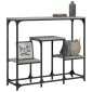 vidaXL Τραπέζι Κονσόλα Γκρι Sonoma 89,5x28x76 εκ. Επεξεργασμένο Ξύλο