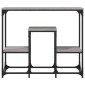 vidaXL Τραπέζι Κονσόλα Γκρι Sonoma 89,5x28x76 εκ. Επεξεργασμένο Ξύλο